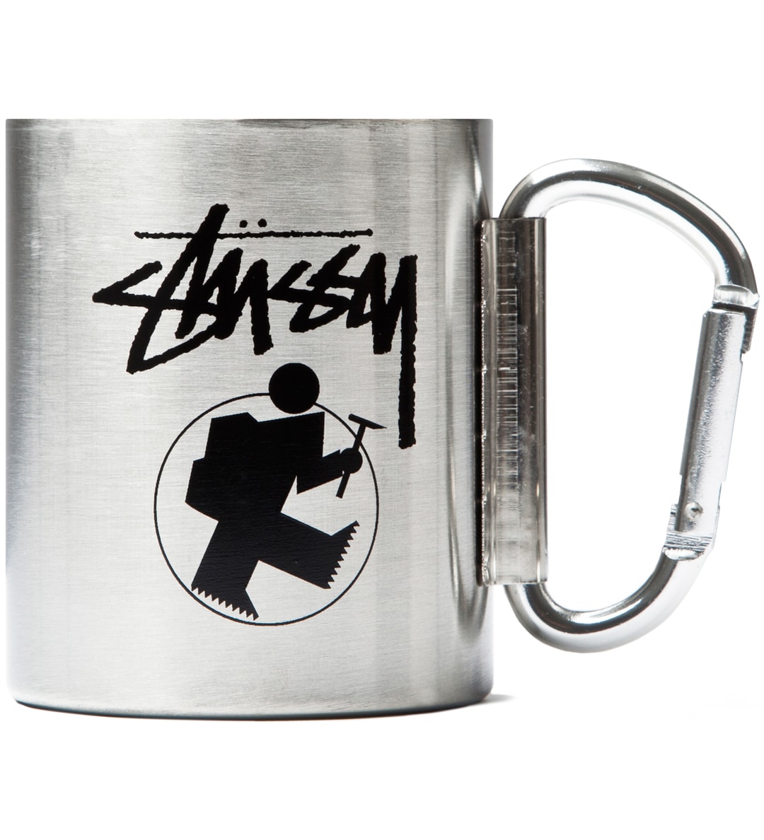 Hyo Silver Carabiner Stainless Mug