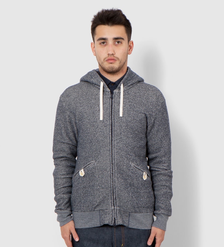 Navy Heavy Weight Zip Parka Placeholder Image