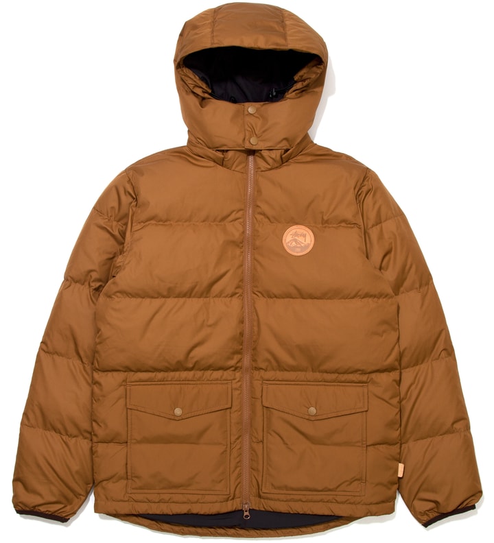 Brown Westridge Down Hooded Jacket Placeholder Image