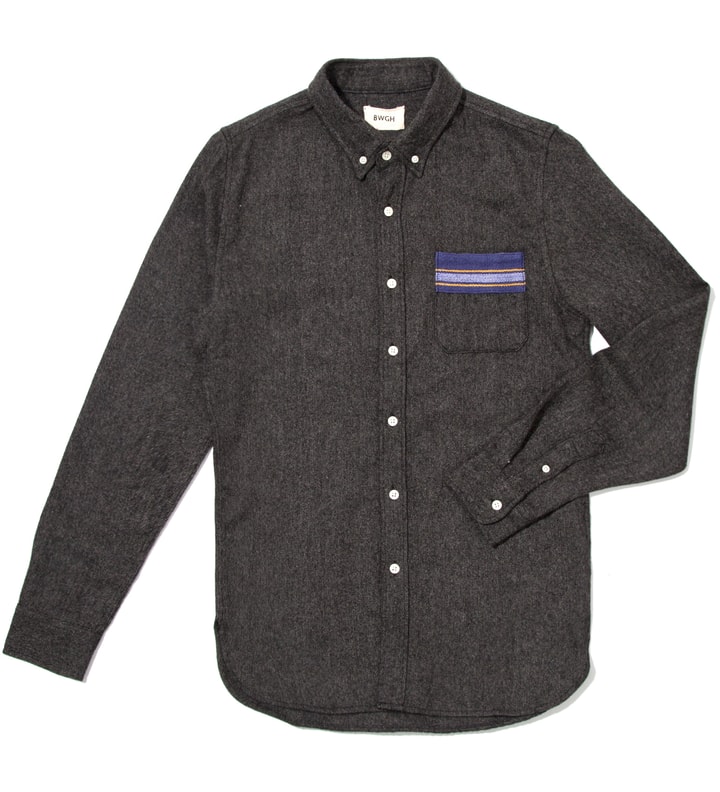 Anthracite Lemba Flannel Shirt  Placeholder Image