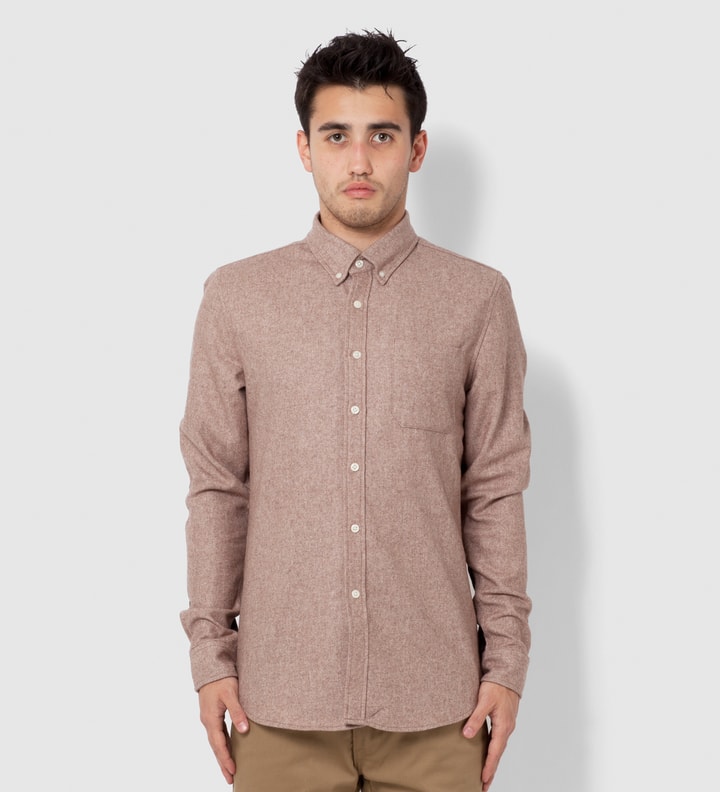 Beige Wogo Flannel Shirt Placeholder Image