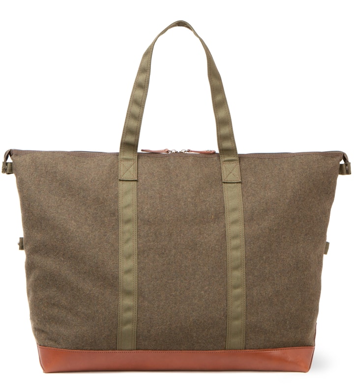 Head Porter x Dr. Romanelli Military Green Awol Tote Placeholder Image