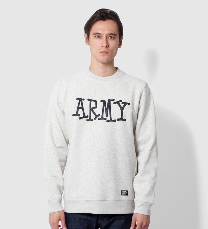 Heather Grey Army Crew Sweater Placeholder Image