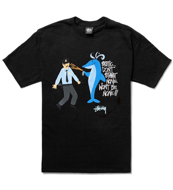 Black Dolphin Static T-Shirt Placeholder Image