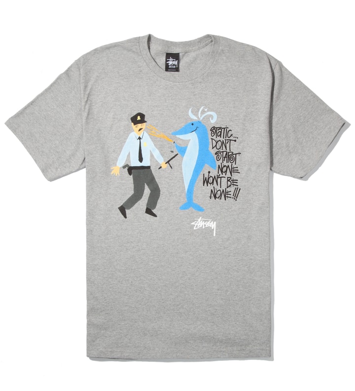 Heather Grey Dolphin Static T-Shirt Placeholder Image
