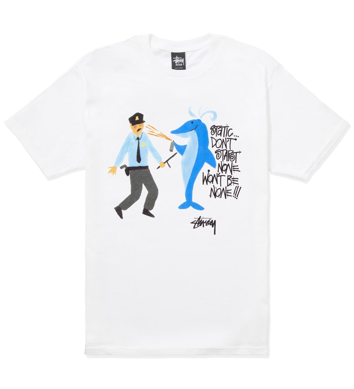 White Dolphin Static T-Shirt Placeholder Image