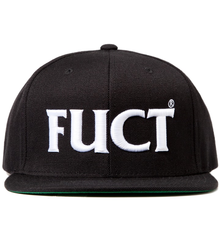 Black/White FUCT Wars Logo Snapback Cap  Placeholder Image