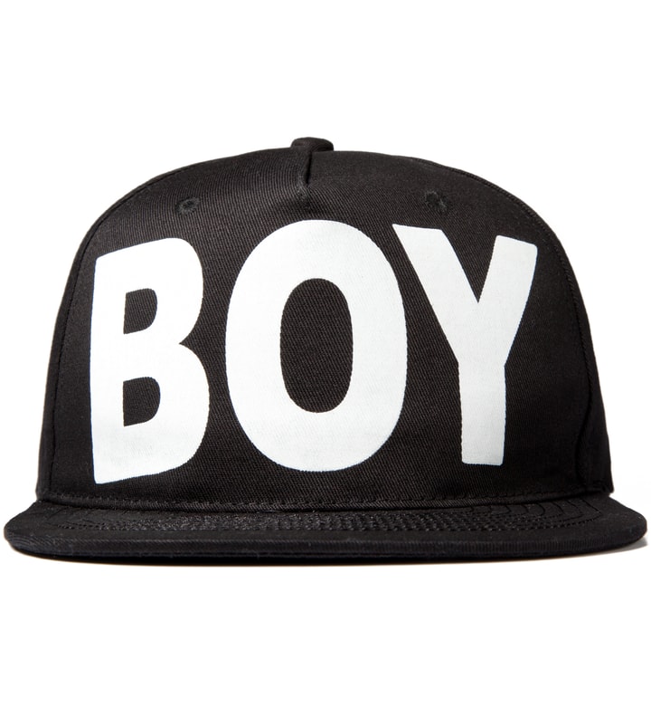Black/White Boy London Snapback Cap Placeholder Image