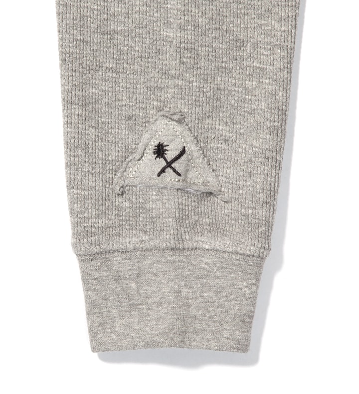 Heather Grey Julian Thermal Henley  Placeholder Image