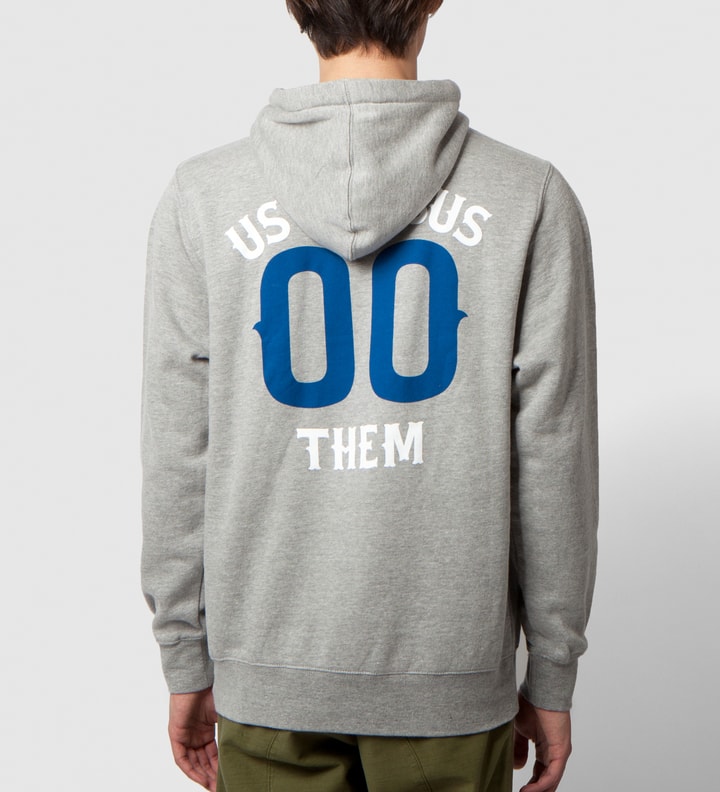 Heather Grey Pennant Race Hoodie  Placeholder Image