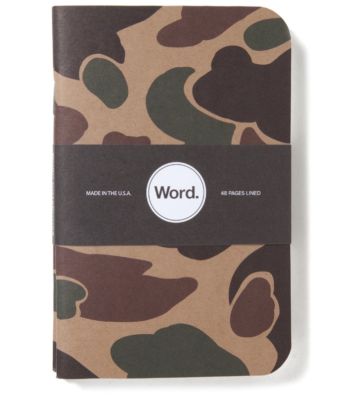 Tan Camo 3 Pack Notebook Placeholder Image