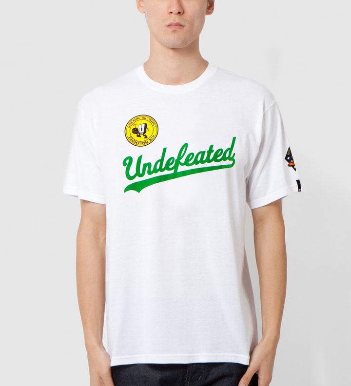 White UND Script T-Shirt  Placeholder Image