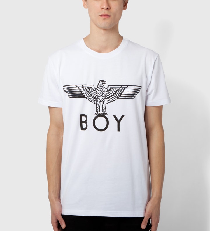 White/Black Boy Eagle T-Shirt  Placeholder Image