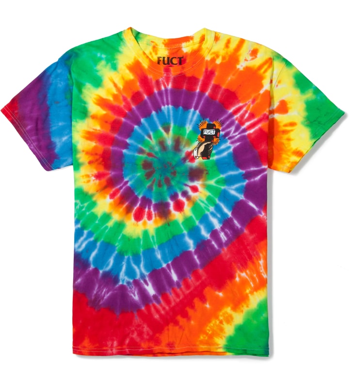 Tie Dye Pray Now Fry Later T-Shirt  Placeholder Image