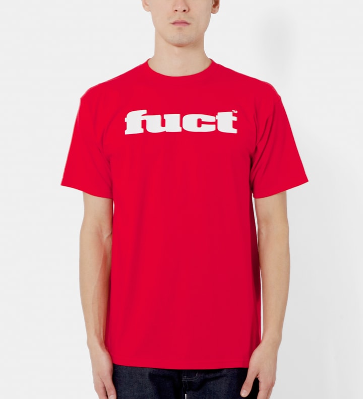 FUCT Red OG Logo T-Shirt 