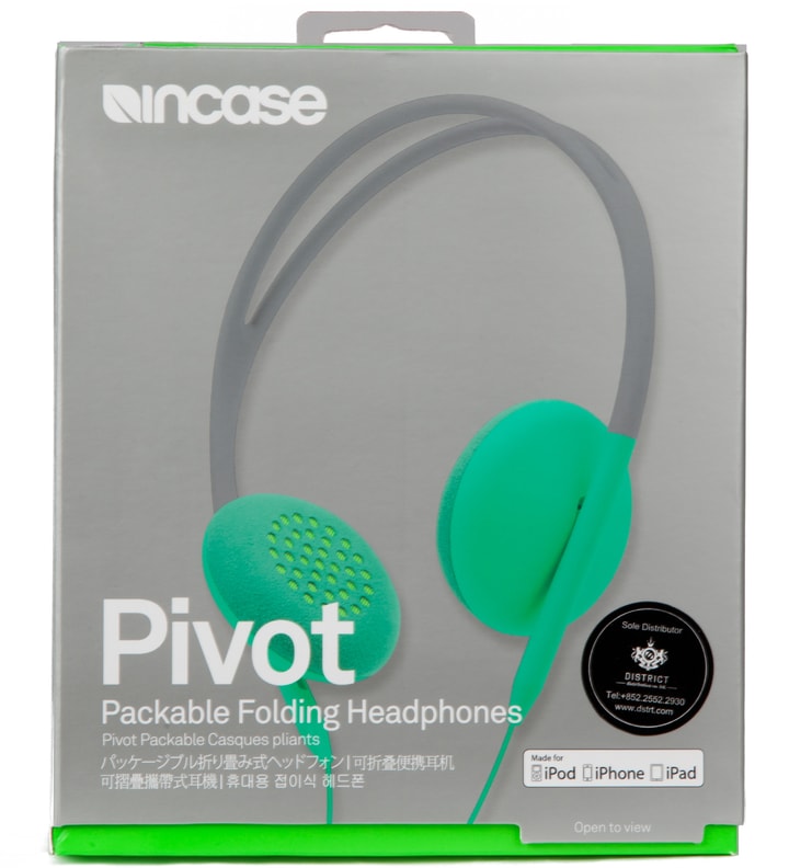 Primer/Apple Green Pivot Packable Folding Headphones  Placeholder Image