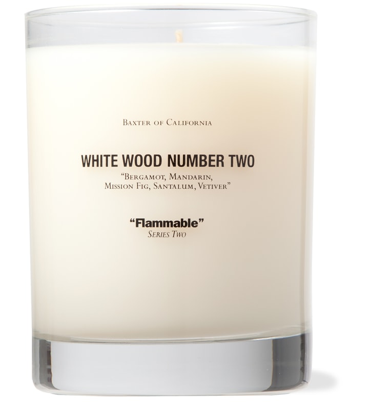 White Wood Number Two Candle Placeholder Image