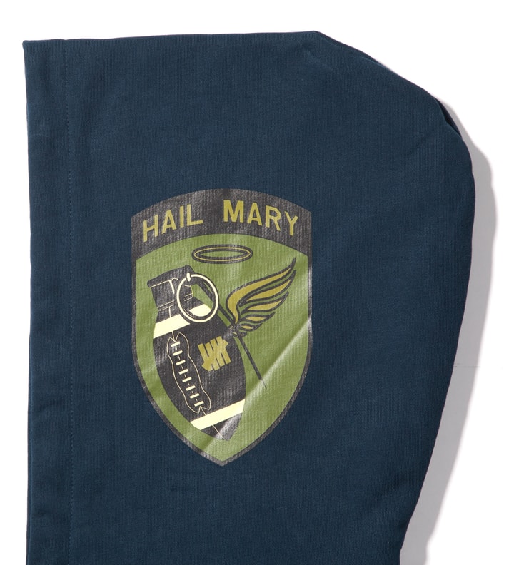 Navy Hail Mary Zip Hoodie  Placeholder Image
