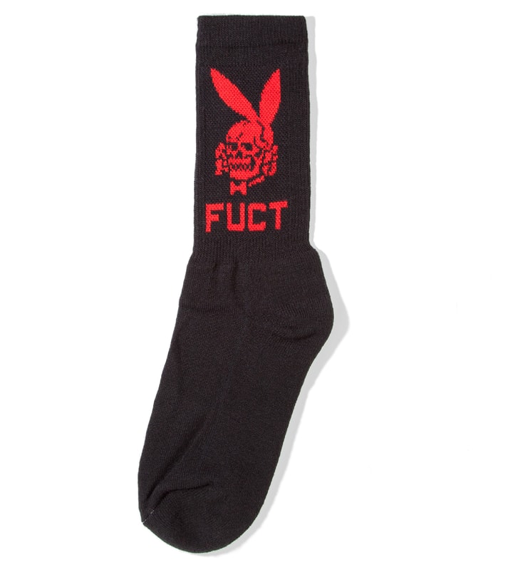 Black Death Bunny Sock  Placeholder Image