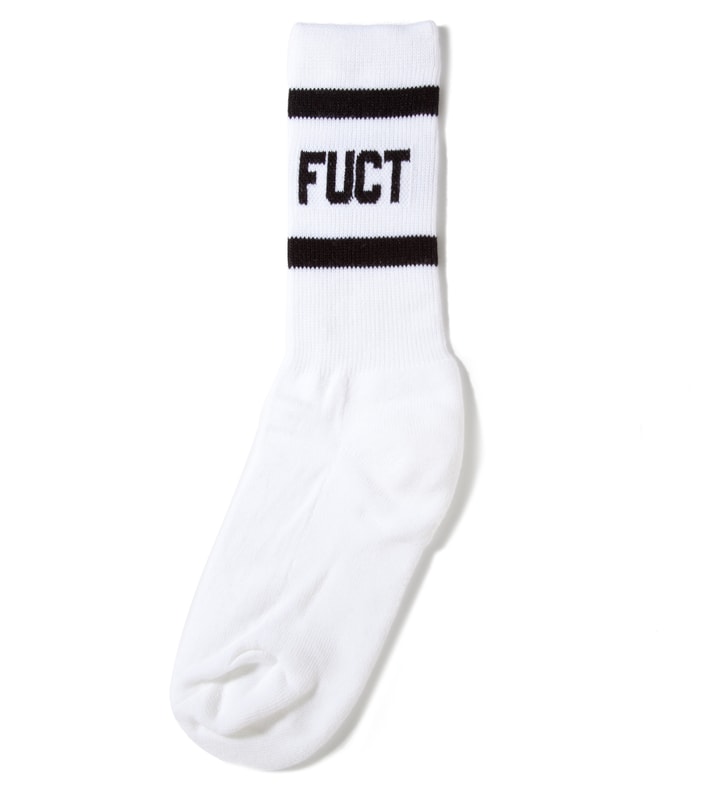 White/Black Varsity Sock  Placeholder Image