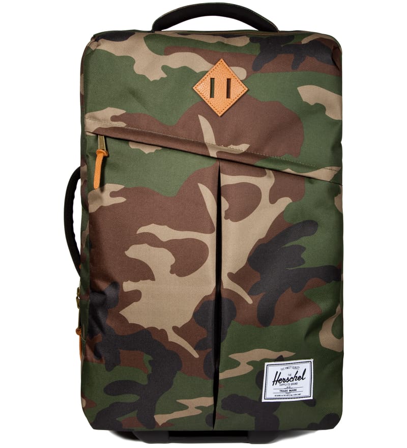 herschel luggage camo