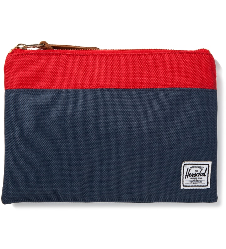 Red/Navy Field Pouch Large Placeholder Image