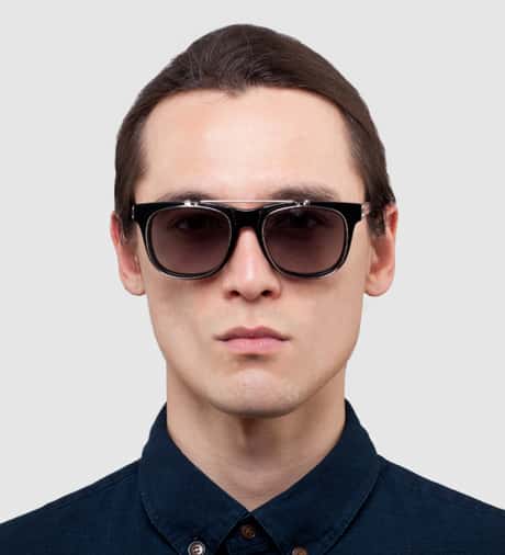 Lunettes De Soleil Kris Van Assche Pour Linda Farrow - Modèle KVA37 - Taille 50/22/140 - Homme