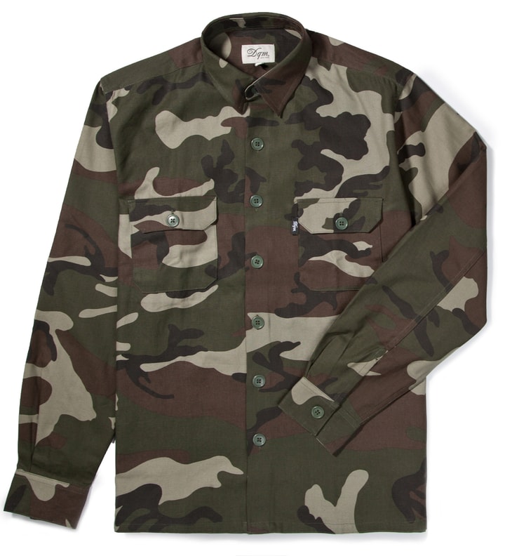 Woodland Leeds Camouflage Shirt Placeholder Image