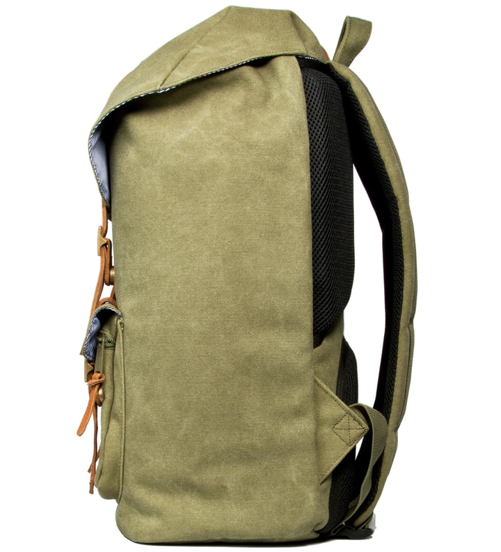 Washed Army Little America Canvas Backpack  Placeholder Image
