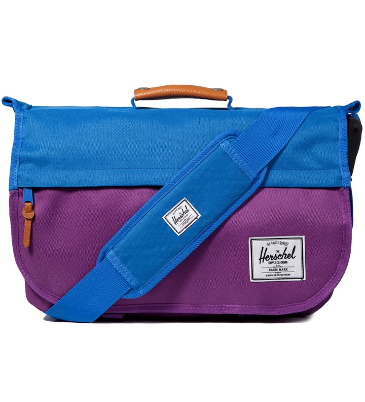 Purple/Cobalt Mill Messenger Bag  Placeholder Image