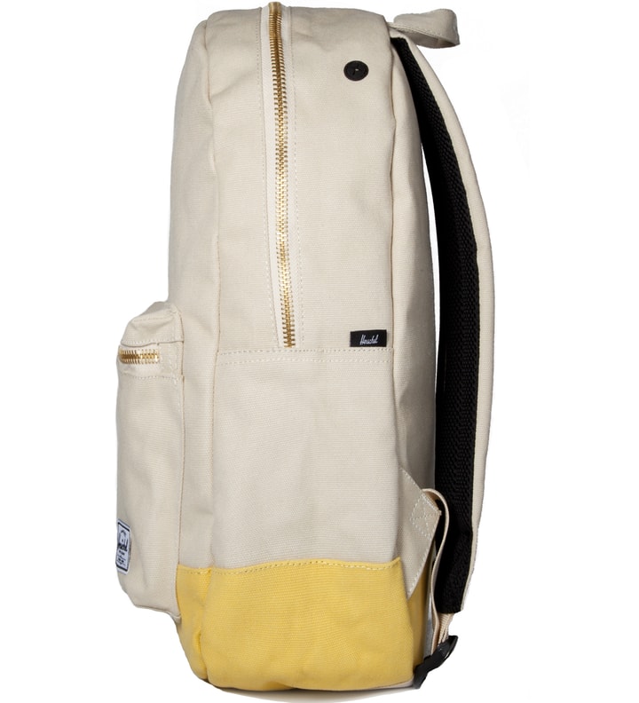 Natural/Washed Yellow Settlement Canvas Backpack  Placeholder Image