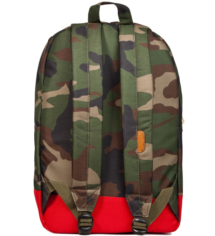 Woodland Camo/Navy/Red Settlement Backpack Placeholder Image
