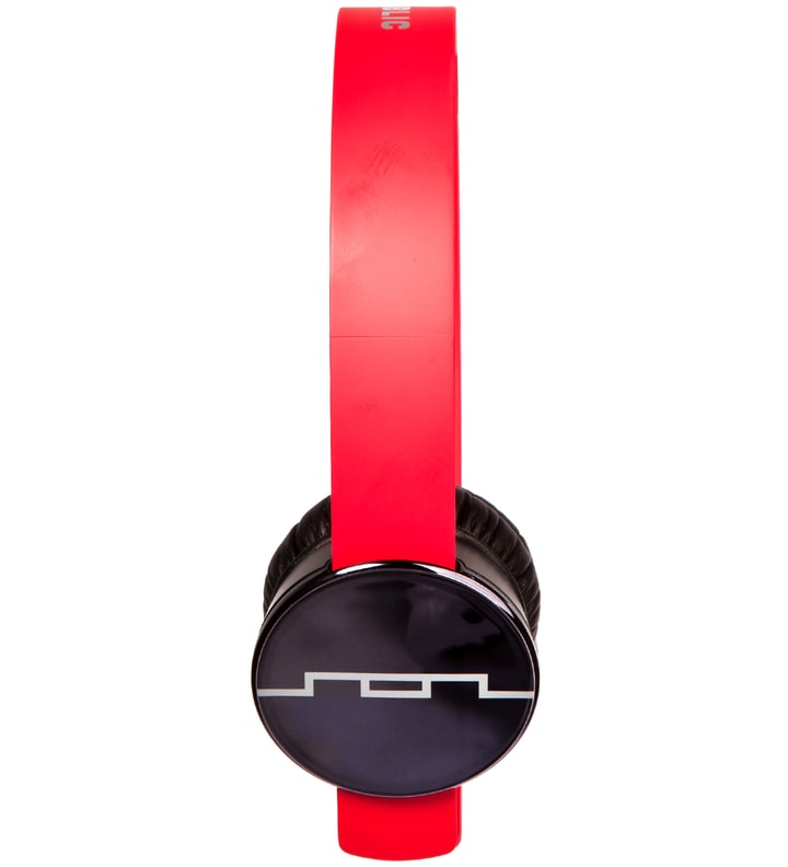 Red Tracks V8 Headphones Placeholder Image