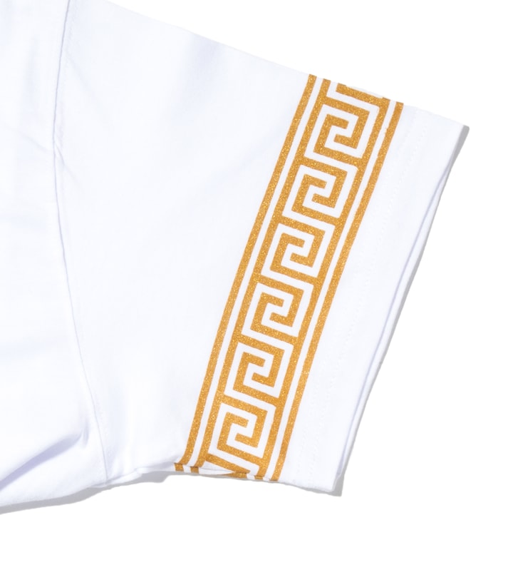 White/Gold Mr. Greek T-Shirt Placeholder Image