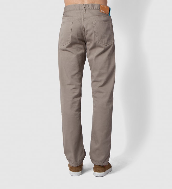 CASH CA - NEIGHBORHOOD For Cash Ca Grey 5 Pocket Denim Pant | HBX