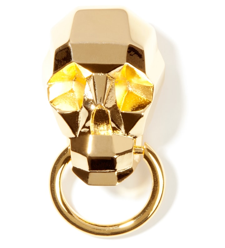 Gold Skull Pin  Placeholder Image