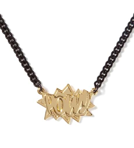 AMBUSH® - Gold/Black POW! Chain Season6 | HBX - Globally Curated  