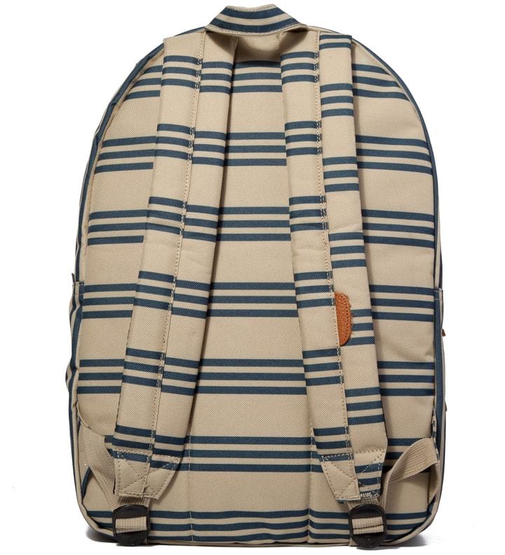 Navy/Khaki Stripe Settlement Plus Backpack Placeholder Image