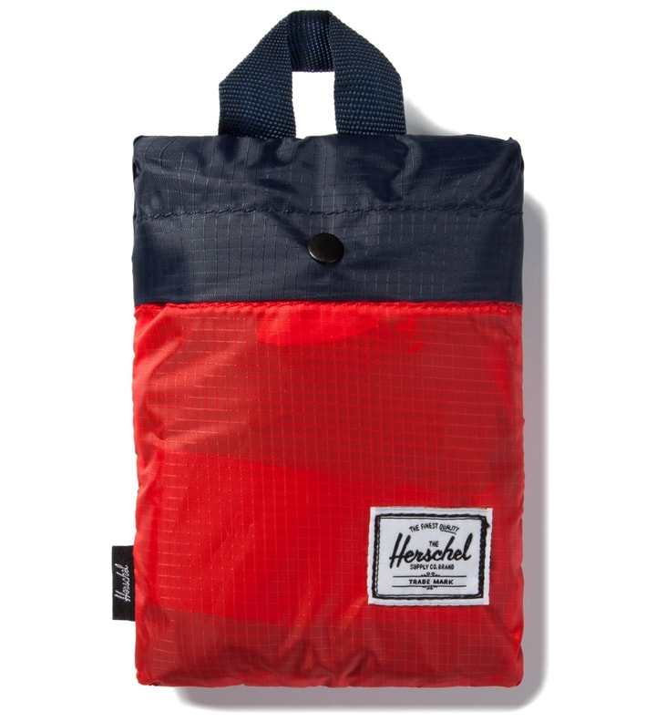 Navy/Red Packable Duffle Bag  Placeholder Image
