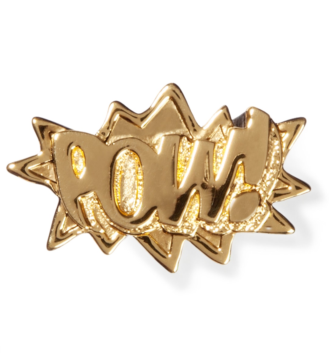 AMBUSH® - Gold/Black POW! Ring Season6 | HBX - ハイプビースト 