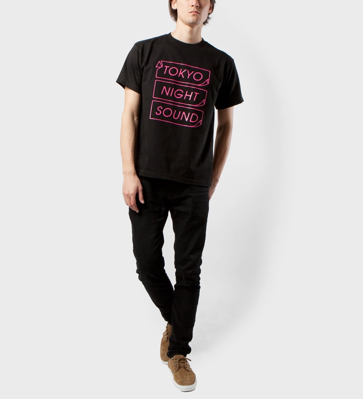 Black/Pink Frank Logo T-Shirt Placeholder Image