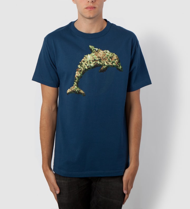 Royal Blue Jasper Dolphin Weed T-Shirt Placeholder Image