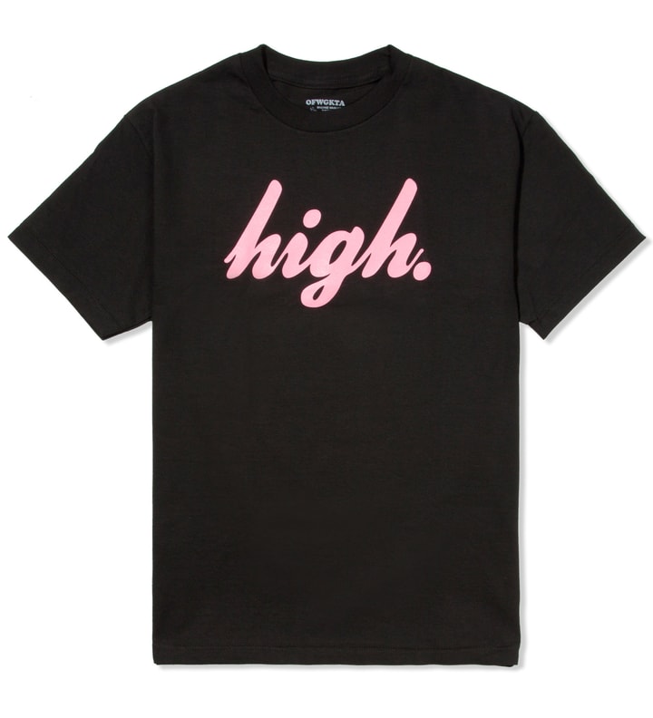 Black/Hot Pink Domo High T-Shirt Placeholder Image