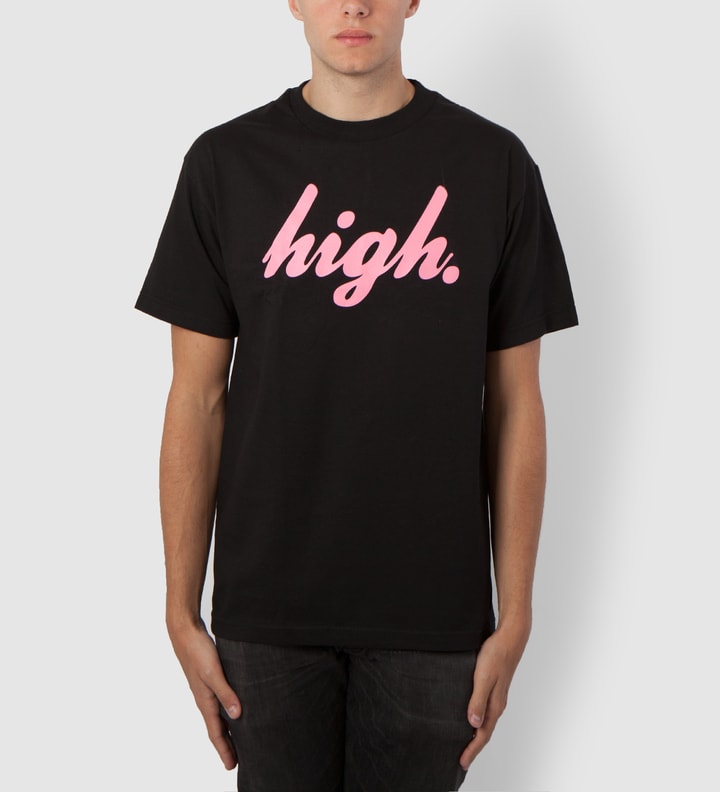 Black/Hot Pink Domo High T-Shirt Placeholder Image