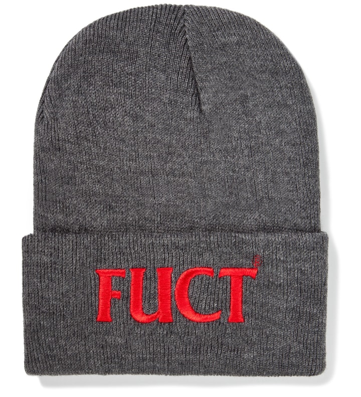 Grey FUCT Wars Beanie  Placeholder Image