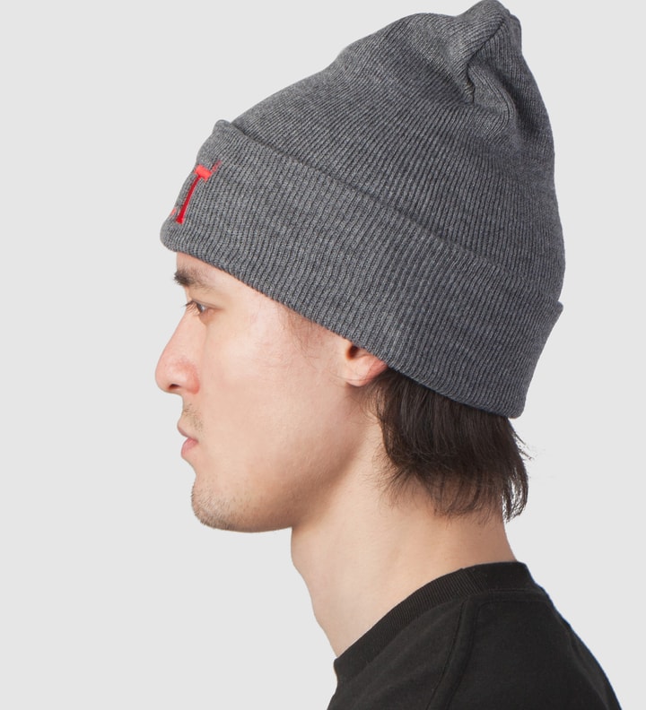 Grey FUCT Wars Beanie  Placeholder Image