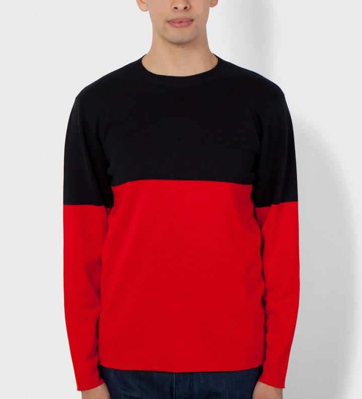 Navy/Red Marni Block 1 Sweater Placeholder Image