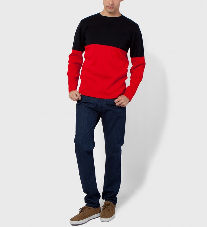 Navy/Red Marni Block 1 Sweater Placeholder Image