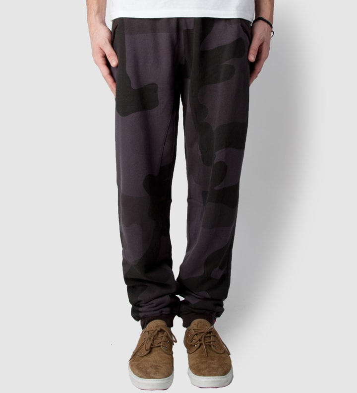 Black Woodland Mustafa Sweatpants Placeholder Image