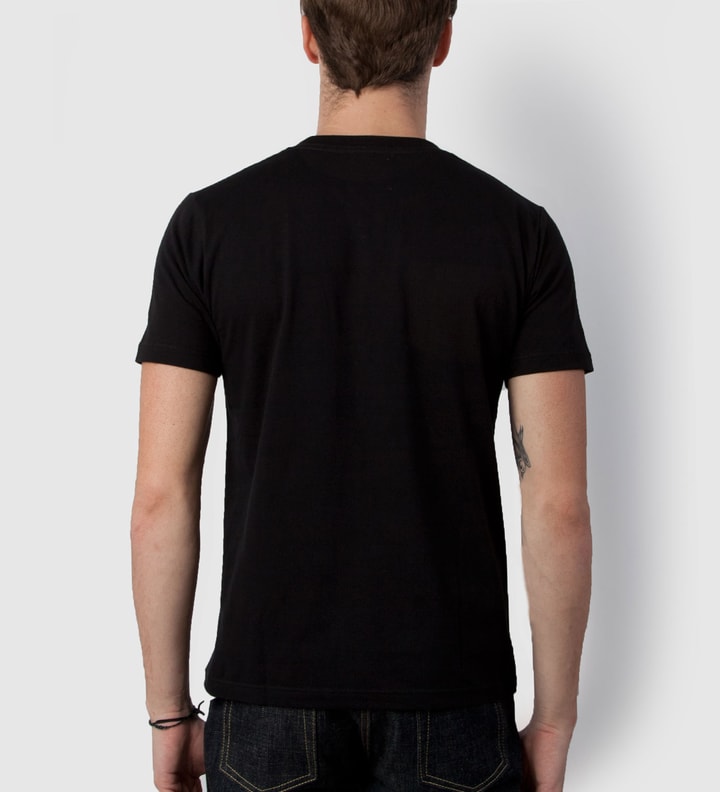 Black Tie-dye Pocket T-Shirt Placeholder Image